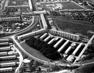 Runcorn: Aerial View of Castlefields