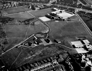 Runcorn: Aerial View of Grange schools