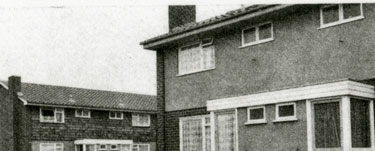 Runcorn in the 1980's - Council housing, Grangemoor, Runcorn.