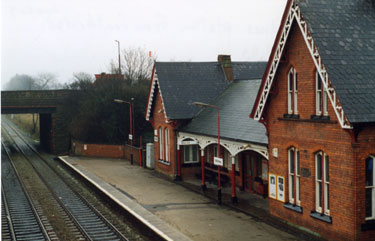 Widnes Station from footbridge