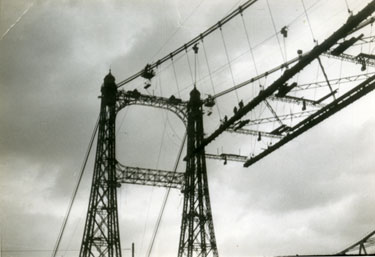Construction of Transporter Bridge
