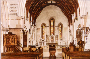Runcorn Parish Church interior