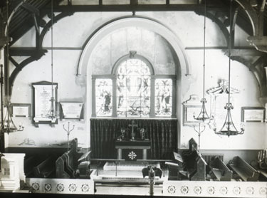 Farnworth Church - interior