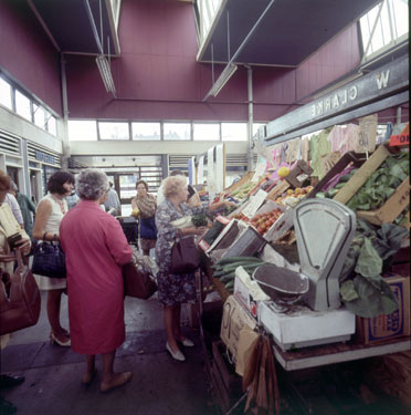 Runcorn Market stalls
