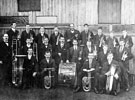 Widnes: Widnes Brass Band, Mick Adams father is holding drum