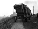 Runcorn, Accident on Delph Bridge, 1920s