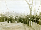 Opening ceremony of the Transporter Bridge.