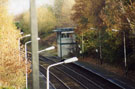 Norton signal box, looking NE from Runcorn East station