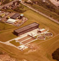 Aerial view of Preston Brook
